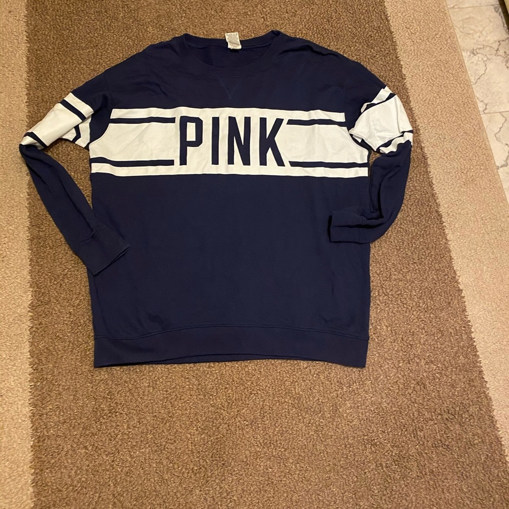 VS pink sweatshirt